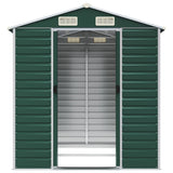Garden Shed Green Galvanised Steel 191 x 215 x 198 cm Garden Shed 3188232