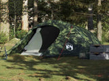 Camping Tent Tunnel 3-Person Camouflage Waterproof 4009629