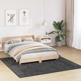 Anti-slip Shaggy Rug Dark grey 200 x 200 cm PP 4019771