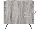 Bedside Cabinets 2 pcs Grey Sonoma 40x40x50 cm Engineered Wood 827513