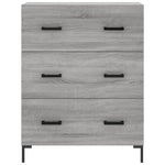Highboard Grey Sonoma 69.5x34x180 cm Engineered Wood 3195849