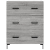 Highboard Grey Sonoma 69.5x34x180 cm Engineered Wood 3195849