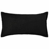 Cushion Cover 12 pcs HOUTEN Black 40 x 80 cm Boucl 918216