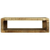 TV Cabinet with Shelf Brown 80 x 30 x 25 cm Solid Mango wood 4104535