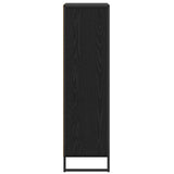 Book Cabinet Black Oak 68 x 30 x 108.5 cm Engineered Wood 886540