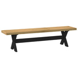 Dining Bench NOAIN 160 x 41 x 45 cm Solid Pine Wood Natural 42020921