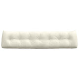 Back Pillow Cream 200 x 24 x 50 cm Velvet 42014612