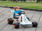 Kids Children Pedal Go Kart Manual Ride On Car w/ Brake Gears Steering Wheel Adjustable Seat Outdoor T3398P422388