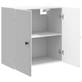 Wall-Mounted Cabinet High Gloss White 59 x 31 x 60 cm 899089