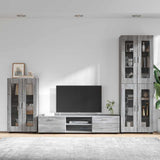 TV Cabinet Set FLORIN 3 pcs Grey Sonoma Engineered Wood 3397960