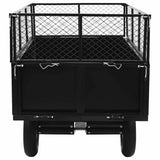 145813 Tipping Trailer for Lawn Mower 300 kg Load
