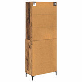 Highboard Old Wood 69.5 x 34 x 180 cm Engineered Wood 3415620