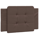 Bed Frame without Mattress "Zadar" Brown 80x200 cm Faux Leather 3208144