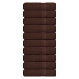 Bath Towels "FROGN" 10 pcs Brown 100x150 cm 360 gsm 136766
