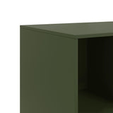 Sideboard Olive Green 99x39x73 cm Steel 841791