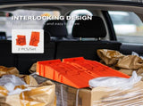 2 Pieces Car Ramps Heavy Duty 2.5 Ton Motorhome Levelling Ramps, Plastic Garage Workshop Car Lift, T3398P349493