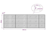 Gabion with 3.5 mm Wire and 5x5 cm Mesh 350x20x150 cm 3462169