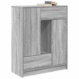 Sideboard with Drawers and Doors Grey Sonoma 73x31x90 cm 861855