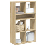 Book Cabinet Sonoma Oak 66x31x112 cm Engineered Wood 860303
