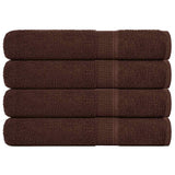 Towels "FROGN" 4 pcs Brown 100x200 cm 360 gsm 136771