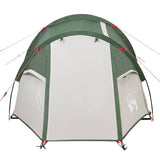 Camping Tent Tunnel 2-Person Green Waterproof 94386