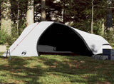 Camping Tent Dome 4-Person White Blackout Fabric Waterproof 94730