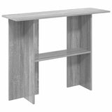 Console Table Grey Sonoma 100 x 30 x 75 cm Engineered Wood 8001180