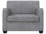 Armchair Light Grey Chenille 42043443