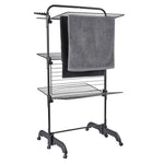 ZNTS Leifheit Drying Tower Comfort Tower 420 Black 447497