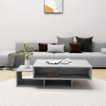 Coffee Table Concrete Grey 105x55x32 cm Engineered Wood 808526