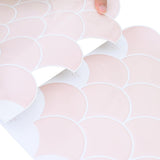 Fish Scale Tile 20 pcs Light Pink 30 x 30 cm 42046220