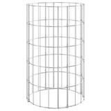 Circular Gabion Raised Beds 3 pcs Galvanised Steel 30x50 cm 152019