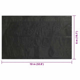 Rectangular Pool Cover 1000x600 cm PE Black 92966