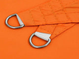 Sunshade Sail Oxford Fabric Rectangular 6x8 m Orange 135718