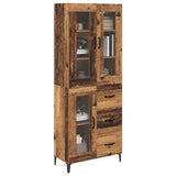 Highboard Old Wood 69.5 x 34 x 180 cm Engineered Wood 3415633