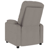 Massage Chair Taupe Fabric 339100