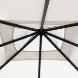 Gazebo 3x3x2.6 m Cream 160 g/m 313608