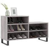 Shoe Cabinet Grey Sonoma 102x36x60 cm Engineered Wood 831402