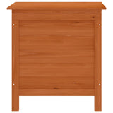 Garden Storage Box Brown 50x49x56,5 cm Solid Wood Fir 364751
