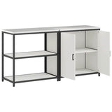 Kitchen Storage Set HATTEM 2 pcs White Cold-rolled Steel 3392653