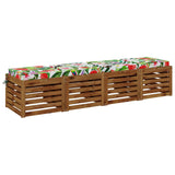 Seat Cushions SOEST 4 pcs 100% Polyester Multicolour 944574