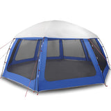 Pool Tent with Removable Fly & Mesh Walls Azure Blue 612x612 cm 4100637