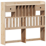 Bed Frame without Mattress 135x190 cm Solid Wood Pine 3308858
