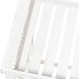 Outdoor Log Holder White 108x52x106 cm Solid Wood Pine 822627