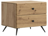 Bedside Cabinet 2 pcs Artisan Oak 43 x 34.5 x 47.5 cm 895464