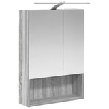 Bathroom Furniture Set 5 pcs Grey Sonoma 3407276