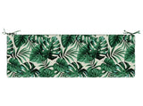 2-Piece Bench Cushions SOEST 2 pcs 100% Polyester Leaf Pattern 949359