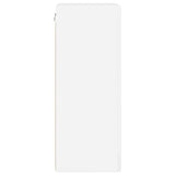TV Wall Cabinet Wall-mounted 2 pcs Gloss White 30 x 31 x 80 cm 892298