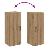 Wall Mounted Cabinet Artisan Oak 34.5 x 34 x 90 cm 882608