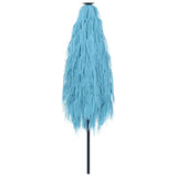 Garden Parasol with Steel Pole Blue 268x268x226 cm 4005102